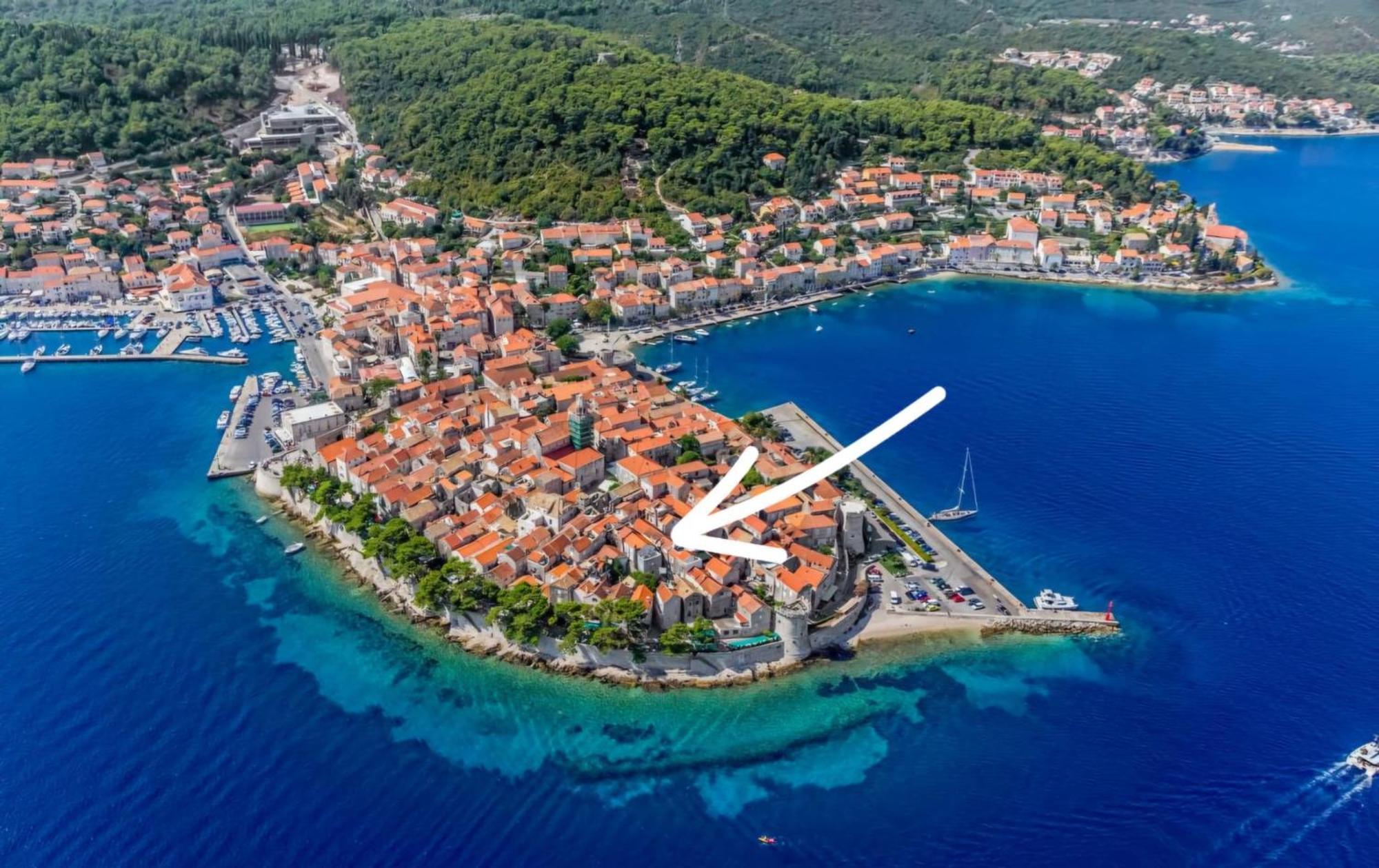 Apartment Kanavelic In Old Town Korcula מראה חיצוני תמונה